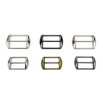Wholesale High Quality Nickle Bronze Gun Black Zinc Alloy Ladder Cap Alloy Metal Adjustable Cap Strap Buckle
