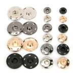 Yanxuan Good Quality Sew on Metal Simple Two Parts Invisible Hidden Clothing Bags Home Textiles Press Snap Button