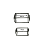 Wholesale High Quality Nickle Bronze Gun Black Zinc Alloy Ladder Cap Alloy Metal Adjustable Cap Strap Buckle