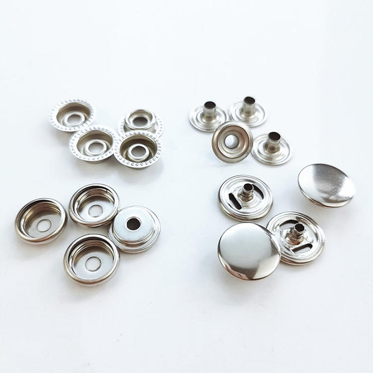 Yanxuan Customized Button Cheap Coat Stainless Steel Metal Plating Round Sustainable Jacket Snap Button