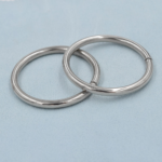 38 mm Metal Circles Buckle Metal Hoop Circle Clothing & Accessories Hanging Rings Leather Rivets