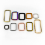 Bags Hardware Accessories Rectangle Ring Belt Adjustable Bag Buckles