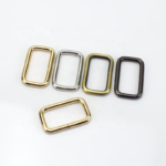 Meetee Bags Hardware Accessories Rectangle Ring Belt Adjustable Bag Buckles