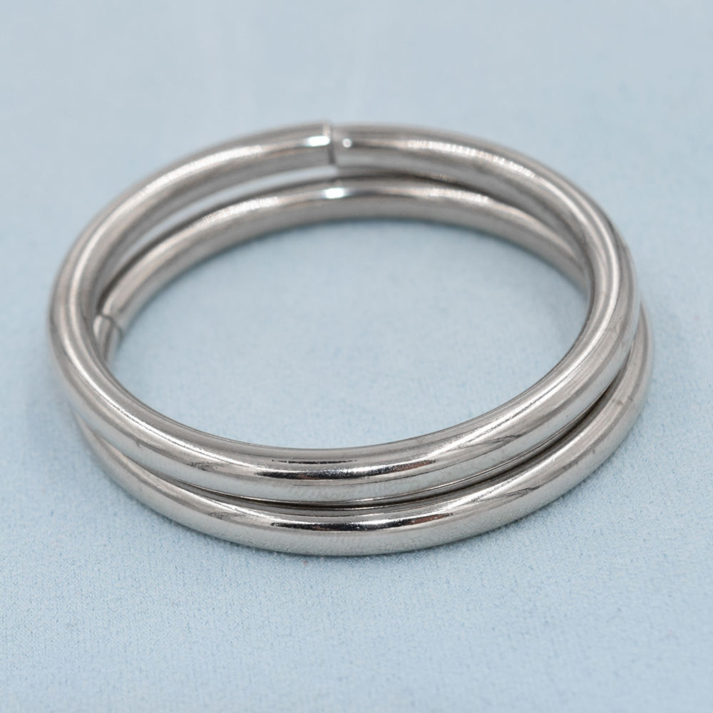 38 mm Metal Circles Buckle Metal Hoop Circle Clothing & Accessories Hanging Rings Leather Rivets
