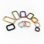 Bags Hardware Accessories Rectangle Ring Belt Adjustable Bag Buckles