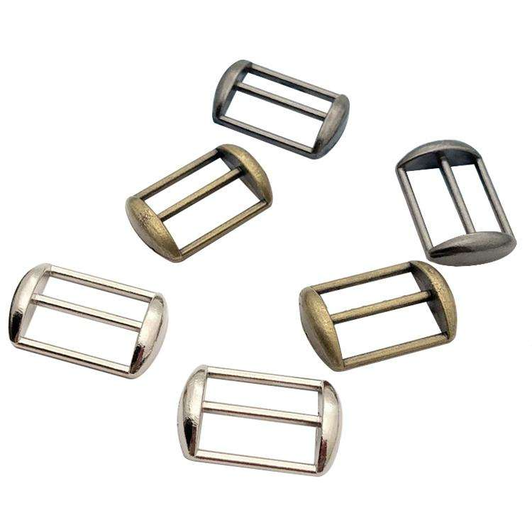 Wholesale High Quality Nickle Bronze Gun Black Zinc Alloy Ladder Cap Alloy Metal Adjustable Cap Strap Buckle