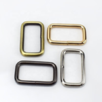Meetee Bags Hardware Accessories Rectangle Ring Belt Adjustable Bag Buckles