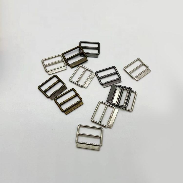 Wholesale Baseball Cap Alloy Metal LOGO Customized Baseball Cap Back Slider Cap Strap Adjustable Buckle