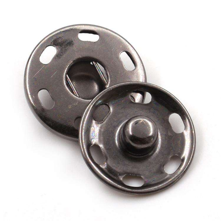 Yanxuan Good Quality Sew on Metal Simple Two Parts Invisible Hidden Clothing Bags Home Textiles Press Snap Button