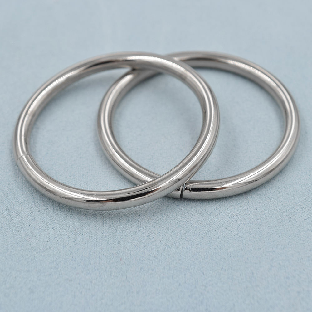 38 mm Metal Circles Buckle Metal Hoop Circle Clothing & Accessories Hanging Rings Leather Rivets