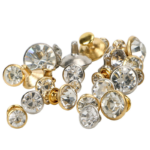 Acrylic Crystal Rivets Rhinestone Decorative Rivets for Leather