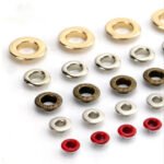 Cheap Custom logo Round Metal Grommet Shoe Garment Eyelets Button for Clothing and Bag