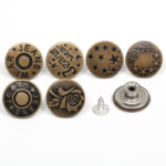 Yanxuan Wholesale Cheap Price Metal Shank Button Tack Button for Jeans