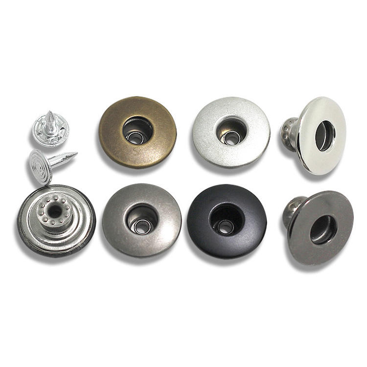 Jeans Button Coat Trousers Hats Customized Patterns Hole Shank Metal Jeans Denim Metal Jeans Shank Button