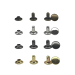 Wholesale Metal Copper Double Cap Garment Rivets for Leather