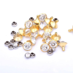 Acrylic Crystal Rivets Rhinestone Decorative Rivets for Leather