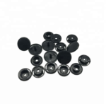 Yanxuan Wholesale Black Resin Customized Round Color Multi Sizes Four Parts Hats Caps Bags Baby Cloth Press Plastic Snap Button