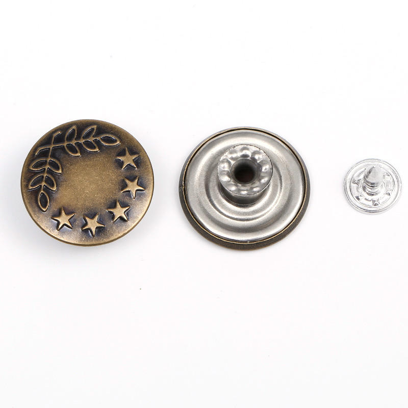 Yanxuan Wholesale Cheap Price Metal Shank Button Tack Button for Jeans