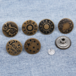 Yanxuan Wholesale Cheap Price Metal Shank Button Tack Button for Jeans