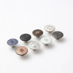 New Style High Quality Classic 17mm Shank Plating Metal Jeans Buttons with Custom Logo and Denim Rivets for Jeans