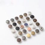 New Style High Quality Classic 17mm Shank Plating Metal Jeans Buttons with Custom Logo and Denim Rivets for Jeans