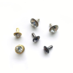 Acrylic Crystal Rivets Rhinestone Decorative Rivets for Leather