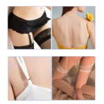 Underwear Accessories Zinc Alloy Buckle Hook and Slider with Comfortable Silver Metal Ring for Bra