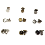 Wholesale Metal Copper Double Cap Garment Rivets for Leather
