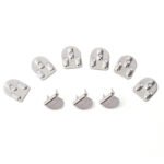 Factory Direct Stainless Iron Men Metal Trousers Hooks Trouser Buckle for Skirts Use