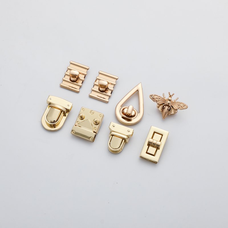 Professional Customization Fashion Luxury Classic Twist Lock Bag Accessories Decorative Handbag Lock Twist Lock for Handbag