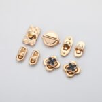 Customised Bag Locks Design Handbag Turn Twist Lock Metal Hardware for Bags and Luggage Purse Lock