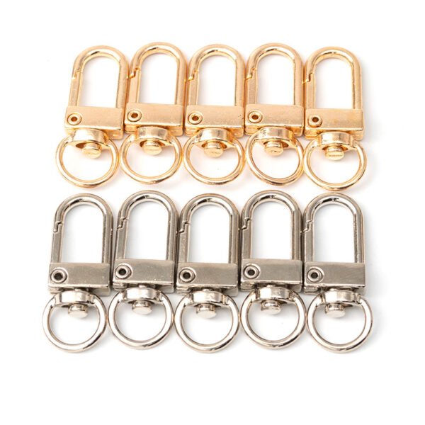 Fashion Metal Keychain with Hanging Buckle Convenient and Beautiful Hook for Door Type Jewelry Accessories