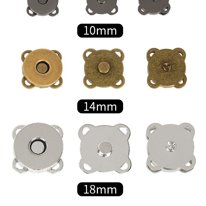 Wholesale Magnetic Snap Fastener Hardware Magnetic Button for Bag