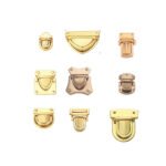 Wholesale Bag Lock Buckle Metal Accessories Twist Lock Clasp for Bag Handbag