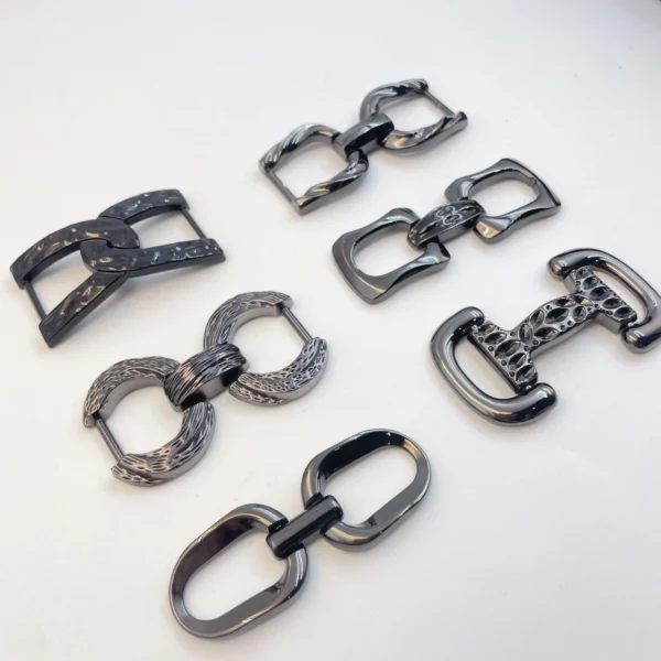 Wholesale High Quality Customizable Mens Shoe Buckles Durable Metal Shoe Accessories and Hardware Decorations