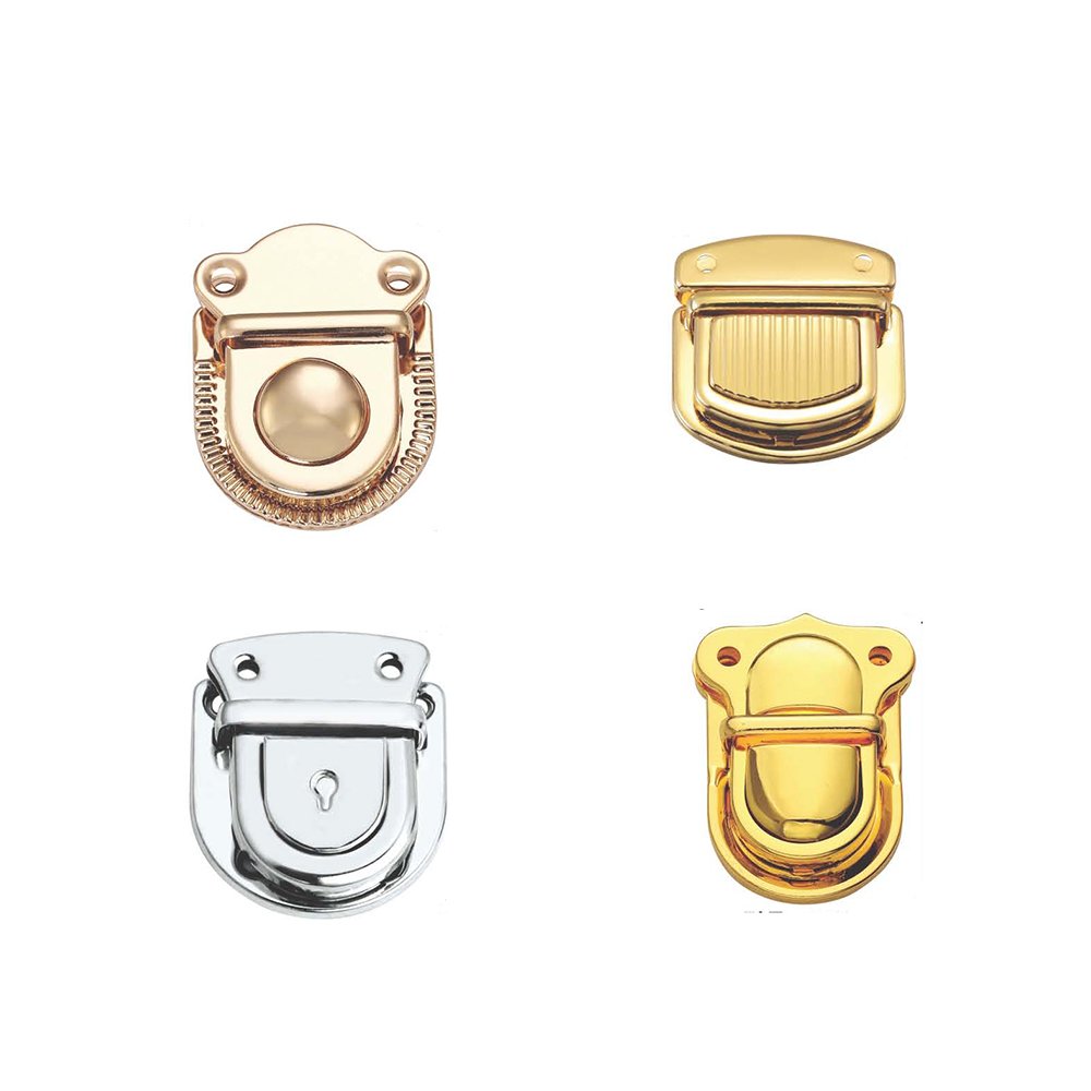 Wholesale Bag Lock Buckle Metal Accessories Twist Lock Clasp for Bag Handbag