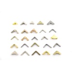 Different Styles Iron Corner Decorative Metal Book Corner Protectors for Furniture
