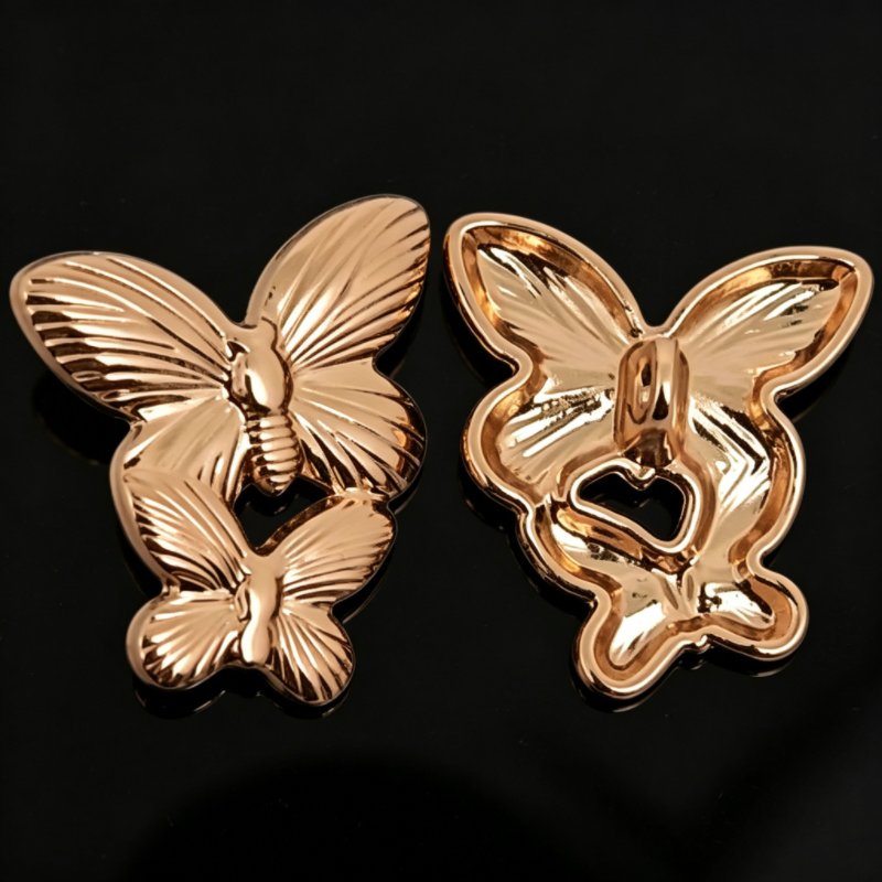 High Quality Zinc Alloy Metal Buttons Nickel-Free Plating Fancy Shank Eco-Friendly Washable Factory Suppliers