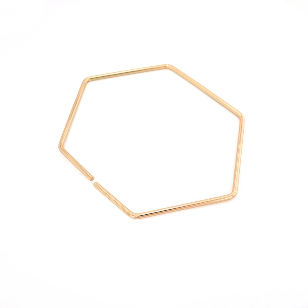 Bag Hardware Accessories Custom Shape Metal Bag Purse Handle for Handbags