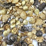Wholesale Metal Buttons With Custom logo Sewing Brass Buttons