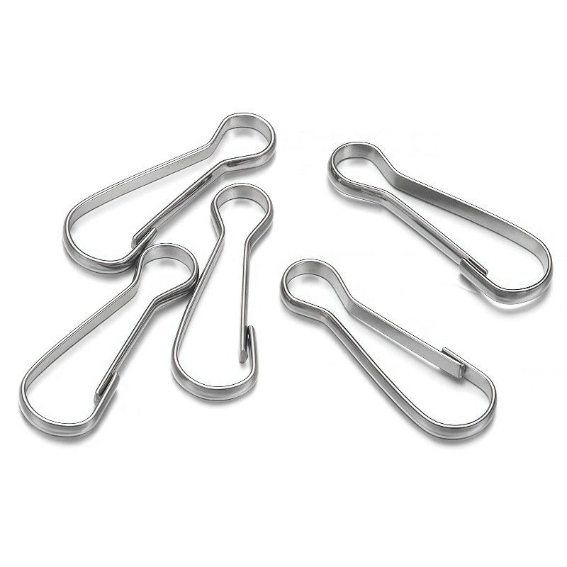 High Quality Metal Spring Hooks Trendy Purse Strap Clip Safety Metal Snap Hook