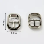Multiple Style 26mm Exquisite Zinc Alloy Shoe Buckles Customized Logo for Costumes Shoes Pants Bags
