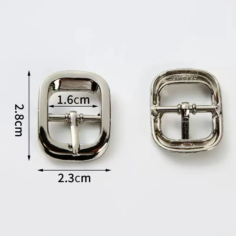 Multiple Style 26mm Exquisite Zinc Alloy Shoe Buckles Customized Logo for Costumes Shoes Pants Bags