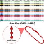 Factory Price Wholesale Color Paint 2.4 * 100mm Bead Chain Ball Bead Chain