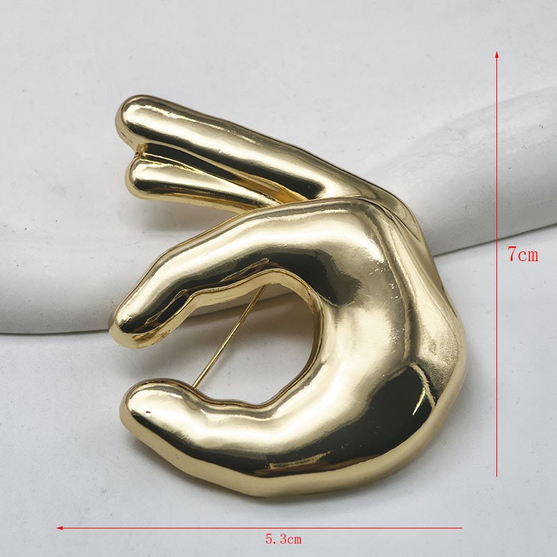 UCHARMD Metal Buttons Brooch for Underwear Floral Gold Cover Cufflinks Irregular Shapes Sun Design BT079