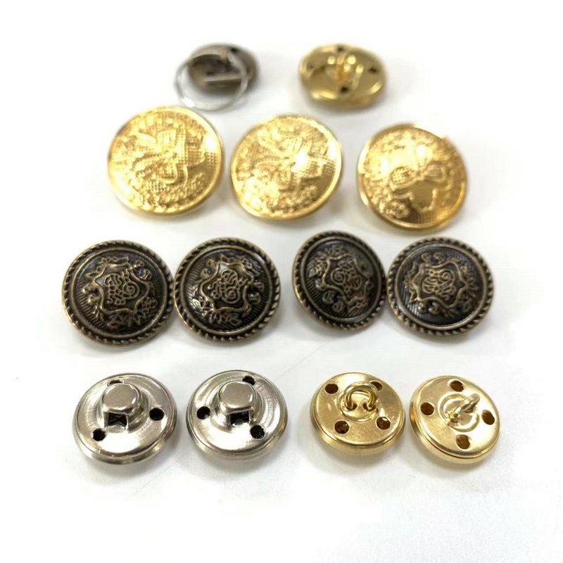 Wholesale Metal Buttons With Custom logo Sewing Brass Buttons