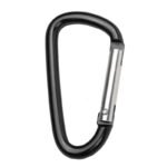 D-shaped Outdoor Aluminum Alloy Quick-release Buckle Climbing Buckle Hook Luggage External Hanging Travel Small Accessories