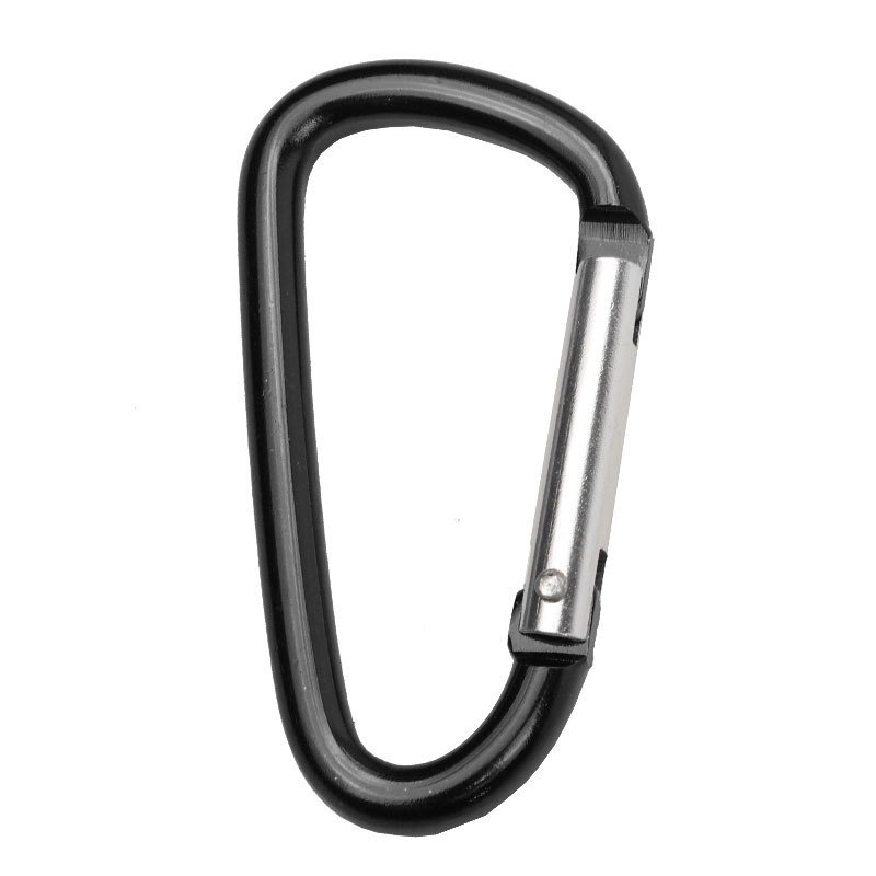 D-shaped Outdoor Aluminum Alloy Quick-release Buckle Climbing Buckle Hook Luggage External Hanging Travel Small Accessories