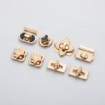 Professional Customization Fashion Luxury Classic Twist Lock Bag Accessories Decorative Handbag Lock Twist Lock for Handbag
