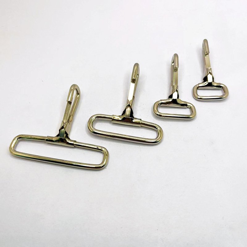 Bag Hardware Accessories 20/25/32/38/50 mm Metal Iron Wire Strap Snap Hook Dog Buckle
